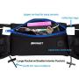 Running Belt with Water Bottles | Running Hydration Belt has Water Resistant Waist Pack to Fit iPhone, Samsung, Android, etc | Adjustable Belt | 10oz Bottles | Attach Race Number | Hiking & Cycling