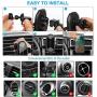 Wireless Car Charger Mount, HonShoop Auto-Clamping Qi 10W 7.5W Fast Charging Car Phone Holder Air Vent Compatible with iPhone X/XR/Xs/Xs Max/8/8 Plus ect