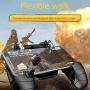 Gamepad Handle Wireless Joystick Mobile Phone Game Controller L1R1 Shooter Trigger Fire Button Accessories for iOS Android for
