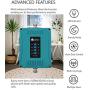 Cell Phone Signal Booster for Home and Office - Supports All US Carriers - Improves GSM 3G and 4G LTE Data and Voice Signal for Verizon, AT&T, T-Mobile, Sprint - Cover Up to 5,500 sq ft