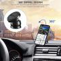 IKOPO Magnetic Phone Car Mount - Hands Free Cell Phone Holder for Car with Strongest VHB Adhesive Stick on Dashboard