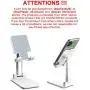 Cell Phone Stand, Adjustable Cell Phone Stand, TopACE Foldable Portable Desktop Stand, Phone Holder Stand for Desk Sturdy Aluminum Metal Stand for Phone/iPad/Kindle/Tablet/Switch (Green)