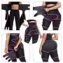 SCOBUTY Thigh Trimmer, Waist Trainer, High Waist and Thigh Trimmer, 3 in 1 Weight Loss Butt Lifter Waist Trainer Shaping Slimming Support, Hips Belt Trimmer Body Shaper (Pink) SCOBUTY Thigh Trimmer, Waist Trainer, High Waist and Thigh Trimmer, 3 in 1 Weight Loss Butt Lifter Waist Trainer Shaping Slimming Support, Hips Belt Trimmer Body Shaper (Pink)