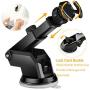 Car Mount Air Vent Cell Phone Holder Pop Cup Suction Car Mount for Collapsible Grip/Socket Mount Dashboard Desk Wall Bracket for GPS Navigation All Smartphones
