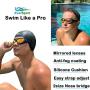EverSport Swim Goggles Pack of 2 Swimming Goggles Anti Fog for Adult Men Women Youth Kids