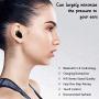 LiyuanQ Wireless Earbuds with Wireless Charging Case, Bluetooth 5.0 Earbuds in-Ear Stereo Earbuds with Smart LED Display, 4000mAh Large Battery Capacity Charging Case Suit for Sports, Workout, Gym