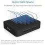 Multi Device Charging Station MSTJRY USB Charging Dock Switch Cell Phone 5 Port Charging Station Multiple Devices(Black, 5 Short Cables Included) Multi Device Charging Station MSTJRY USB Charging Dock Switch Cell Phone 5 Port Charging Station Multiple Devices(Black, 5 Short Cables Included)