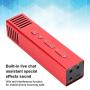 eboxer-1 Aluminum Full CNC Phone Mic Portable Voice Amplifier Mini Voice Changer for for Sound(red)
