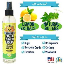 Bodhi Dog Bitter Lemon Spray | Stop Biting and Chewing for Puppies Older Dogs and Cats | Anti Chew Spray Puppy Kitten Training Treatment | 100% Non Toxic | Made in USA