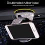 eing Bling Crystal Car Phone Mount with One More Air Vent Base,Universal Cell Phone Holder for Dashboard,Windshield and Air Vent,Silver