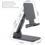 Esonstyle Cell Phone Stand Tablet Stand Foldable Portable Desktop Stand Adjustable Height and Angle Phone Holder for Desk Sturdy Aluminum Metal Stand Compatible with iPhone 11 Pro XS Max XR X Samsung Esonstyle Cell Phone Stand Tablet Stand Foldable Portable Desktop Stand Adjustable Height and Angle Phone Holder for Desk Sturdy Aluminum Metal Stand Compatible with iPhone 11 Pro XS Max XR X Samsung