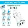 Car Charger[5-Pack],Bralon 12W 2.4A Dual USB Car Charger Adapter with Smart ID Compatible with iPhone 11 Pro Xs Max Xr X 8 7 6 SE Plus,iPad Tablet,Galaxy Note S10 S9 S8 S7 S6,LG and More