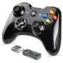 EasySMX Wireless 2.4g Game Controller Support PC (Windows XP/7/8/8.1/10) and PS3, Android, Vista, TV Box Portable Gaming Joystick Handle (Wireless Joystick)