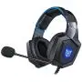 ONIKUMA K8 Gaming Headset, Stereo Headphones with Crystal Clear Sound, LED Lights, Noise-canceling Microphone, for Playstation 4/Xbox One S/Nintendo Switch/PC/Laptop/Tablet/Mobile Phone