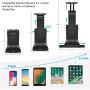 Car Headrest Mount,Ansteker Car Headrest Tablet Holder for iPad Pro/Air/Mini,Kindle Fire HD,Nintendo Switch,iPhone&Other Smartphones Stand Cradle Bracket Holder for 4’’-11’’with 360° Angle-Adjustable