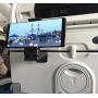 in Flight Cell Phone Media Holder for Travel, Home Workstation, Desk, and Gym Workouts