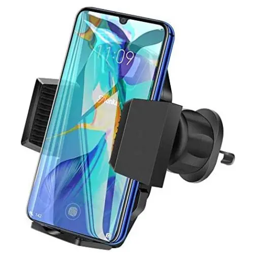 Car Vent Phone Mount, AONKEY Cell Phone Holder Adjustable Hook Clip Cradle Universal for All Smartphones Include iPhone 11 Pro/11 Pro Max/XR/XS/XS Max/X/8/7, Galaxy S9/S10/S10 Plus Note 9/Note 10 Plus