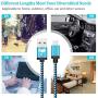 Micro USB Cable Aioneus Fast Android Cord Charger Cable 4Pack [2FT, 3FT, 5FT, 6FT] Cable Charging Cord Charger for Samsung Galaxy S7 S6 S5 J3 J3V J5 J7 J7V Note 5, LG K40 K20, Moto G4 G5, Tablet, PS4
