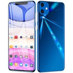 happyYE 2020 New Unlocked Smartphone, 6.1 Inch Ultrathin Dual SIM Cell Phone- Android 6.1 Quad Core 1G+16G GSM 3G WiFi Unlocked Mobile Phone Big Battery (Blue)