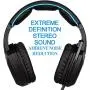 PS4 Headset, SA920 Stereo Gaming Headphones，3.5mm Wired Over Ear Noise Cancelling Gaming Headset with Mic & Volume Control & Bass Surround Compatible with PC/Mac/Laptop/Xbox One
