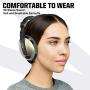 2 Pack Gaming Headset for Xbox One,PS4,PC,Mobile Phone,Nintendo Switch,Over Ear Headphones with Mic Volume Control, Lightweight 3.5mm Wired Headset for Women Man Kids