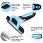 MIU COLOR Pet Deshedding Brush, Professional Grooming Tool, Effectively Reduces Shedding by up to 95% for Short Medium and Long Pet Hair
