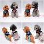 INVENHO Mesh Harness with Padded Vest for Puppy and Cats No Choke Design Ventilation Gift with Leash