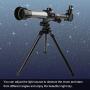 GGIENRUI Kids Telescope Educational Science Toy Telescope for Kids Beginners Astronomy Telescope with Tripod 20X 30X 40X Magnification Eyepieces