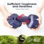 IOKHEIRA Dog Chew Toys for Aggressive Chewers Indestructible Dog Toys Non-Toxic Tough Natural Rubber Dumbbell Toy for Medium Large Dogs