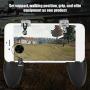 Zopsc LX3 Game Pad Controller Joystick Ergonomic Design Gamepad with Foldable Bracket and Adopt ABS Material Universal for Under 6.5inch Mobile Phone (Black)