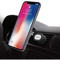 Kenu Airframe Magnetic | Magnetic Car Phone Mount Holder | for Androids, Samsung, iPhone 11 Pro Max/11 Pro/11, iPhone Xs Max/Xs/X/XR, iPhone 8 Plus/8, iPhone 7 Plus/7, 6s Plus/6s, 6 Plus/6 | Black