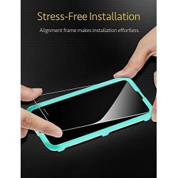 ESR Screen Protector Compatible for iPhone 11, iPhone XR [2 Pack] [Easy Installation Frame] [Case Friendly], Premium Tempered Glass Screen Protector for iPhone 6.1 Inch (2019)