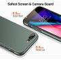 TORRAS Slim Fit iPhone 8 Plus Case/iPhone 7 Plus Case, Hard Plastic PC Ultra Thin Mobile Phone Cover Case with Matte Finish Coating Grip Compatible with iPhone 7 Plus / 8 Plus, Midnight Green