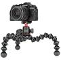 Joby JB01507 GorillaPod 3K Kit. Compact Tripod 3K Stand and Ballhead 3K for Compact Mirrorless Cameras or Devices up to 3K (6.6lbs). Black/Charcoal.