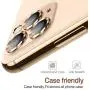 Buluby for iPhone 11 Pro Max/11 Pro Camera Lens Protector,Premium Tempered Glass Aluminum Alloy Lens Screen Cover Film (Gold) Buluby for iPhone 11 Pro Max/11 Pro Camera Lens Protector,Premium Tempered Glass Aluminum Alloy Lens Screen Cover Film (Gold)