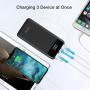 Charmast PD 18W Power Bank Slim Thin 10000 mAh,USB C Cell Phone Portable Charger,10400mAh Type C Bettery Pack Compatible with Cell Phones, Tablets, iPhone, Samsung, Google Pixel,Galaxy S8,More