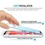 Maxboost (3 Pack) Screen Protector with Anti-Blue Designed for Apple iPhone 11 Pro/iPhone Xs/iPhone X (5.8&quot)[Blue Light Filtering + Eye Protection Tempered Glass] Advanced HD Glass Work Most Case