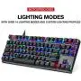 MOTOSPEED 2.4GHz Wireless/USB Wired Mechanical Keyboard 87Keys Led Backlit Red Switches Type-C Gaming Keyboard for Gaming and Typing,Compatible for Mac/PC/Laptop MOTOSPEED 2.4GHz Wireless/USB Wired Mechanical Keyboard 87Keys Led Backlit Red Switches Type-C Gaming Keyboard for Gaming and Typing,Compatible for Mac/PC/Laptop
