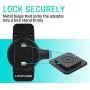 LOVPHONE Phone Belt Clip, Universal Holder Quick Mount for Cell Phones & Cases, iPhone 11/11 Pro/ 11 Pro Max/XR/Xs Max/X/XS/ 8/8 Plus/ 7/7 Plus/ 6s/ 6 Plus, Android Smartphones
