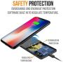 Wireless Charger, Alpatronix CX101 Quick Charge Qi Charging Pad Compatible for iPhone 11/Pro Max/XS Max/XS/XR/X/8/8 Plus, Galaxy S10 Plus/S10/S9+/S8+/Note 8, Qi-Enabled Phones (No AC Adapter) Black