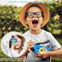 Yuehuam Kids Camera for Boys Birthday Toy Gifts Portable Mini 2 Screen Child Camera 20MP Dual Lens Video Camera DV Camcorder with 32G Memory Card