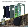 Otterbox Defender Series Case for  Iphone 8 Plus & Iphone 7 Plus  - Frustration Free Packaging - Big Sur (Pale Beige/Corsair)