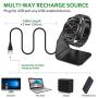 CAVN Compatible with Samsung Galaxy Watch Charger 42mm 46mm Gear S3 Charger Dock Stand, Replacement Aluminum Charging Cable Cord Station Cradle Base with 4.2ft USB Accessory (Not for Active) (Black)