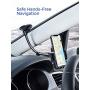 Mpow 033 Car Phone Mount, Windshield Long Arm Car Phone Holder with One Button Design and Anti-Skid Base Car Cradle Compatible iPhone Xs MAX,Xs,Xr,X,8,7,7P,6s, Galaxy S10,S9,S8,Google,LG,HTC(Black)