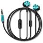 1MORE Piston Fit in-Ear Earphones Fashion Durable Headphones with 4 Color Options, Noise Isolation, Pure Sound, Phone Control with Mic for Smartphones/PC/Tablet - Blue (E1009)