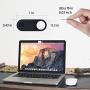 Laptop Webcam Cover Slide, Ultra Thin Round Hole Laptop Camera Cover Slide Blocker for Computer MacBook Pro iMac PC Tablet Notebook Surface Pro Echo Show Camera, Not Support Cell Phone