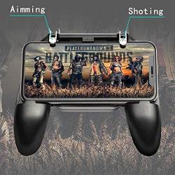 picK-me Mobile Game Controller, Gaming Trigger Smartphone Shooter Sensitive Controller Joysticks PUBG Mobile, for 4.7-6.5 Inch Smartphone