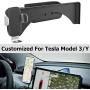 WJM Tesla Model 3 Model Y Wireless Charger Car Mount Wireless Charging Cell Phone Holder Compatible with All Smart Phones up to 6.5"