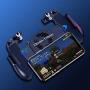 Boliaman Gaming Grip with Portable Charger Cooling Fan,for PUBG Mobile Controller Mobile Game Trigger Joystick for 4-6.5" Phone