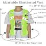 Light Up Reflective Running Vest Safety Gear USB Rechargeable with Phone Storage Pouch, Adjustable Waist for Men Women Kid, Ultralight LED Flashing Vest Lights for Walking Jogging Cycling Motorcycling